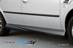 Auto tuning: *Pair of side skirts -  black design