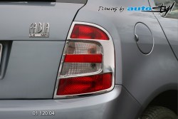 Auto tuning: Rámeček zadních světel  -  chrom  r.v. do 8/2004