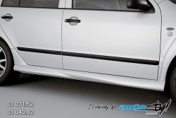 Auto tuning: Pair of side skirts - for paint*