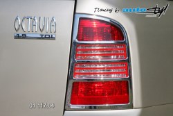 Auto tuning: Rear light cover combi - chrom